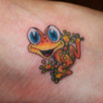 Frog Tattoos 6 150x150 - 100's of Frog Tattoo Design Ideas Picture Gallery