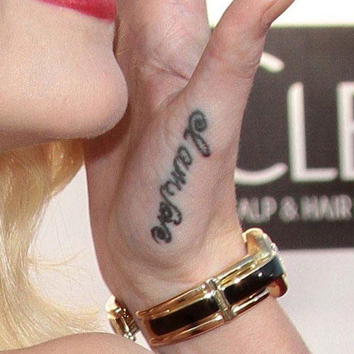 Jaime King Tattoos 1 - Adam Levine's New Tattoo!