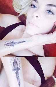 Jaime King Tattoos 11 193x300 - 100's of Jaime King Tattoo Design Ideas Picture Gallery