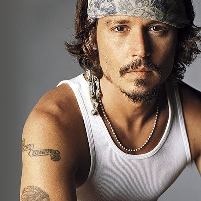 Johnny Depp Tattoos 1 - 100's of Jeremy Shockey Tattoo Design Ideas Picture Gallery