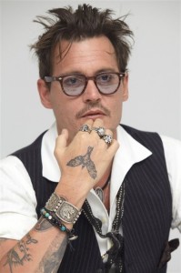 Johnny Depp Tattoos 10 199x300 - 100's of Johnny Depp Tattoo Design Ideas Picture Gallery