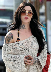 Kat Von D Tattoos 13 214x300 - 100's of Kat Von D Tattoo Design Ideas Picture Gallery