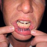 Lip Tattoos 31 150x150 - 100's of Lips Tattoo Design Ideas Picture Gallery