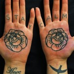 Palm Tattoos 16 150x150 - 100's of Palm Tattoo Design Ideas Picture Gallery