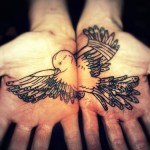 Palm Tattoos 4 150x150 - 100's of Palm Tattoo Design Ideas Picture Gallery