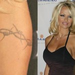 Pamela Anderson Tattoos 6 150x150 - 100's of Pamela Anderson Tattoo Design Ideas Picture Gallery