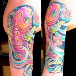 Pink Tattoos 13 150x150 - 100's of Pink Tattoo Design Ideas Picture Gallery