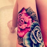 Pink Tattoos 7 150x150 - 100's of Pink Tattoo Design Ideas Picture Gallery