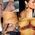 Rihanna Tattoos 2 150x150 - 100's of Rihanna Tattoo Design Ideas Picture Gallery