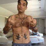 Robbie Williams Tattoos 2 150x150 - 100's of Robbie Williams Tattoo Design Ideas Picture Gallery
