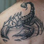 Scorpion Tattoos 12 150x150 - 100's of Scorpion Tattoo Design Ideas Picture Gallery
