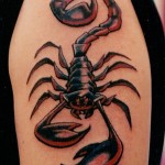 Scorpion Tattoos 4 150x150 - 100's of Scorpion Tattoo Design Ideas Picture Gallery