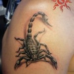 Scorpion Tattoos 5 150x150 - 100's of Scorpion Tattoo Design Ideas Picture Gallery