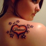 Star Heart Tattoos 2 150x150 - 100's of Audrina Patridg Tattoo Design Ideas Picture Gallery