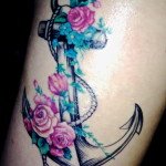 Tattoos of Anchors 150x150 - 100's of Anchor Tattoo Design Ideas Picture Gallery