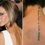 Victoria Beckham Tattoos 13 150x150 - 100's of Victoria Beckham Tattoo Design Ideas Picture Gallery