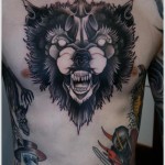 Wolf Tattoos 9 150x150 - 100's of Wolf Tattoo Design Ideas Picture Gallery