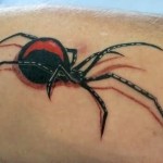 black spider tattoos design 150x150 - 100's of Spider Tattoo Design Ideas Picture Gallery