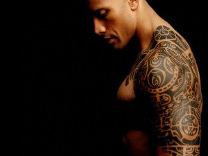 dwayne johnson tribal tattoo arm the rock wallpaper screensaver hd background 300x225 - 100's of Dwayne Johnson aKa THE ROCK  Tattoo Design Ideas Picture Gallery