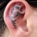 ear tattoos 1 150x150 - 100's of Ear Tattoo Design Ideas Picture Gallery