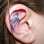 ear tattoos 6 150x150 - 100's of Ear Tattoo Design Ideas Picture Gallery