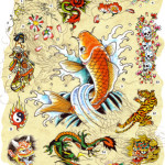 ed hardy japanese tattoo designs 150x150 - 100's of Japases Tattoo Design Ideas Picture Gallery