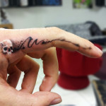 finger Tattoos 9 150x150 - 100's of Finger Tattoo Design Ideas Picture Gallery