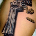 gun tattoos 13 150x150 - 100's of Gun Tattoo Design Ideas Picture Gallery