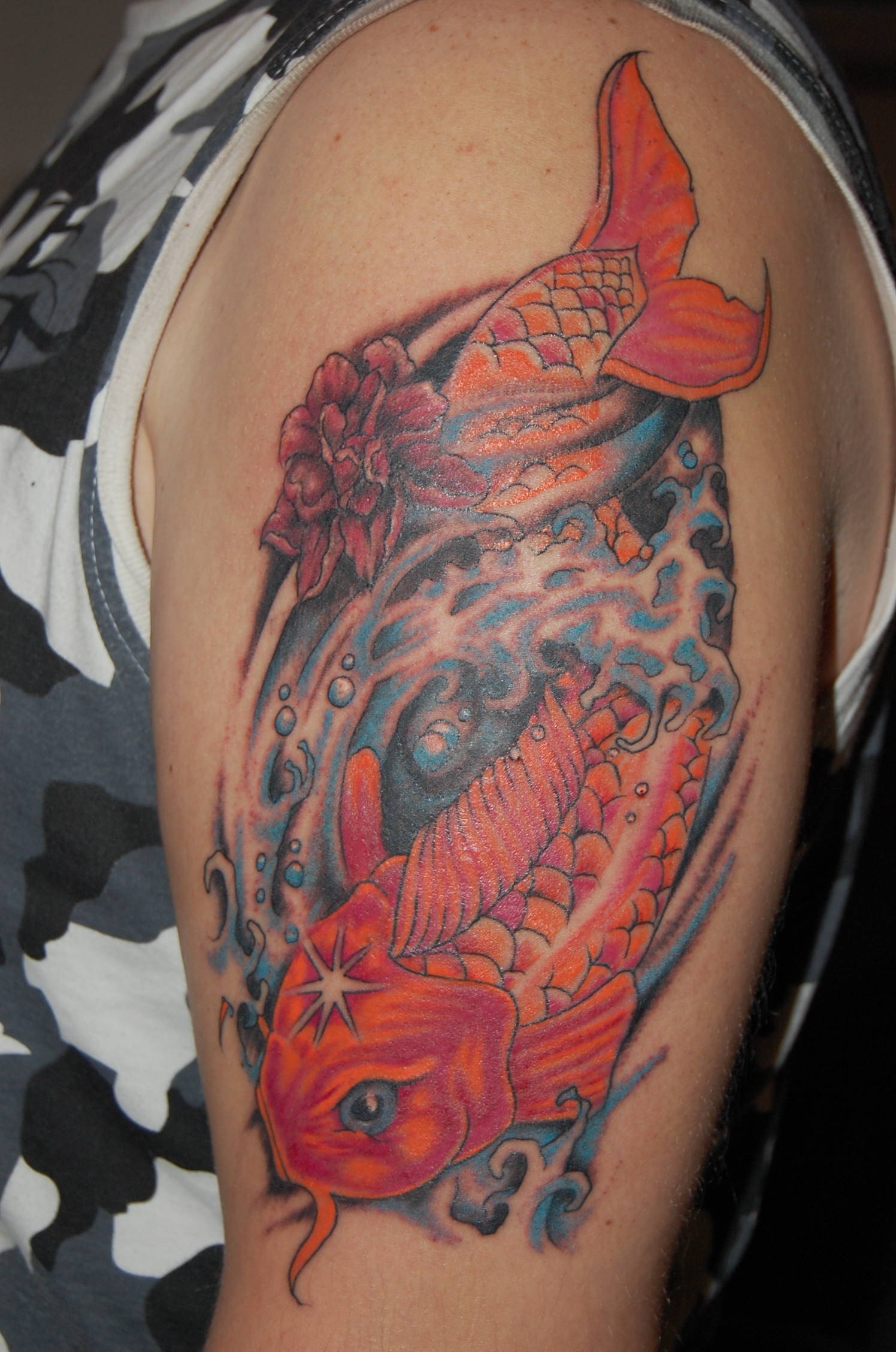 100's of Koi Tattoo Design Ideas Picture Gallery