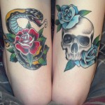 my thigh tattoos by kateskellington d64pwv0 150x150 - 100's of Thigh Tattoo Design Ideas Picture Gallery