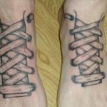 shoes tattoos 1 150x150 - 100's of Shoes Tattoo Design Ideas Picture Gallery