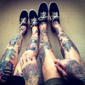 shoes tattoos 3 300x300 - 100's of Shoes Tattoo Design Ideas Picture Gallery