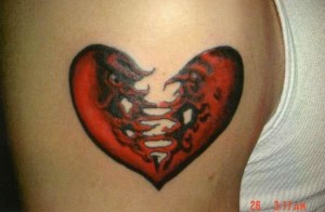 side broken heart tattoo 300x196 - side-broken-heart-tattoo