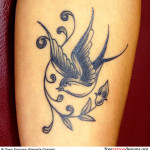 swallow bird tattoo 150x150 - 100's of Birds Tattoo Design Ideas Picture Gallery