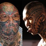 tribal face tattoos 150x150 - 100's of Mike Tyson Tattoo Design Ideas Picture Gallery